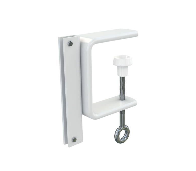 Струбцина с вертикальным П-держателем вывесок CLAMP HOLDER-90 - фото 1